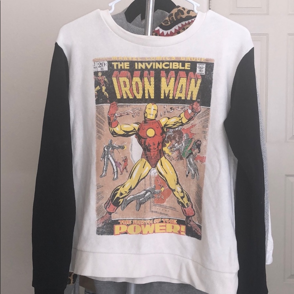iron man marvel sweater